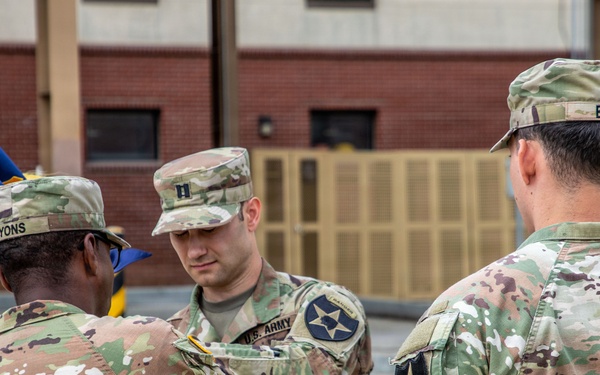 Champion Brigade’s 501st CBRNE Co. (TE) Changes Command