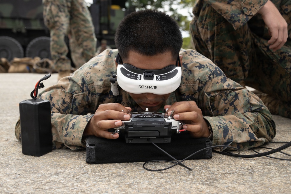 U.S Marines with 3rd Marine Division Train With the Neros Archer Drone
