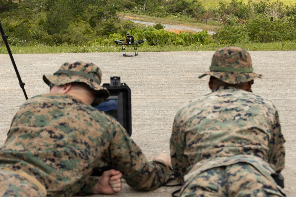 U.S Marines with 3rd Marine Division Train With the Neros Archer Drone
