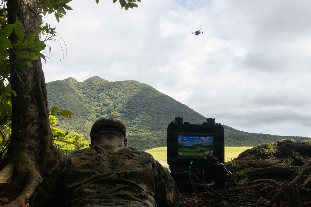 U.S Marines with 3rd Marine Division Train With the Neros Archer Drone