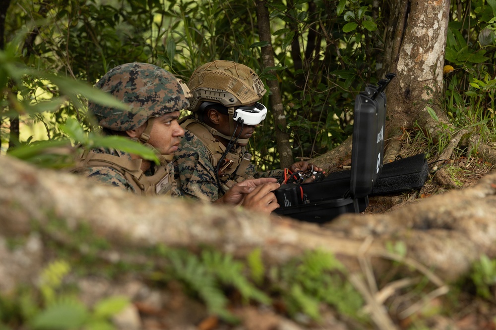 U.S Marines with 3rd Marine Division Train With the Neros Archer Drone