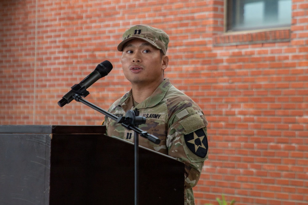 HHC 194DSSB of Champion Brigade Changes Command