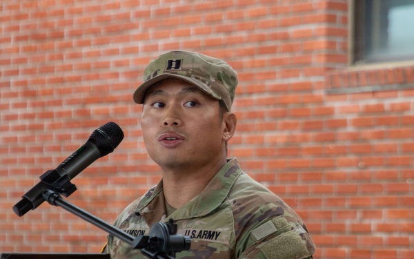 HHC 194DSSB of Champion Brigade Changes Command