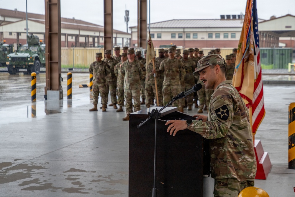 HHC 194DSSB of Champion Brigade Changes Command