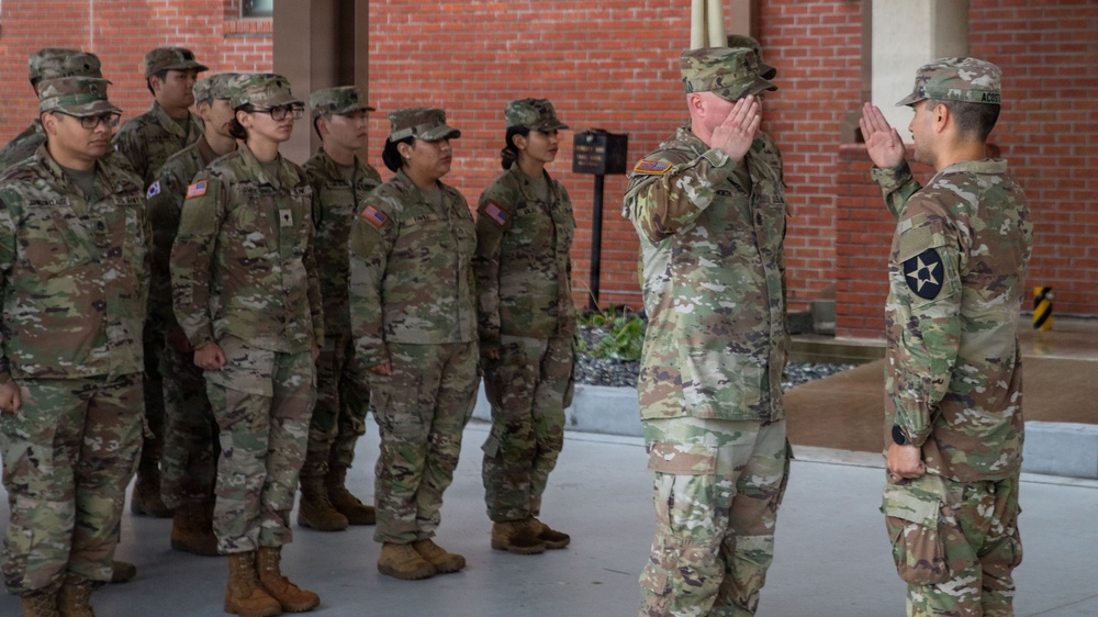 HHC 194DSSB of Champion Brigade Changes Command