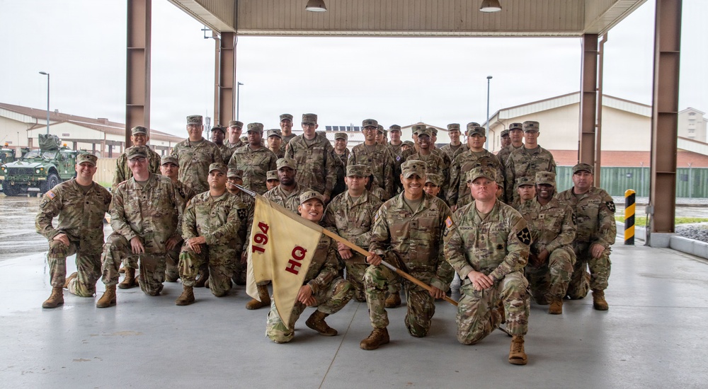 HHC 194DSSB of Champion Brigade Changes Command