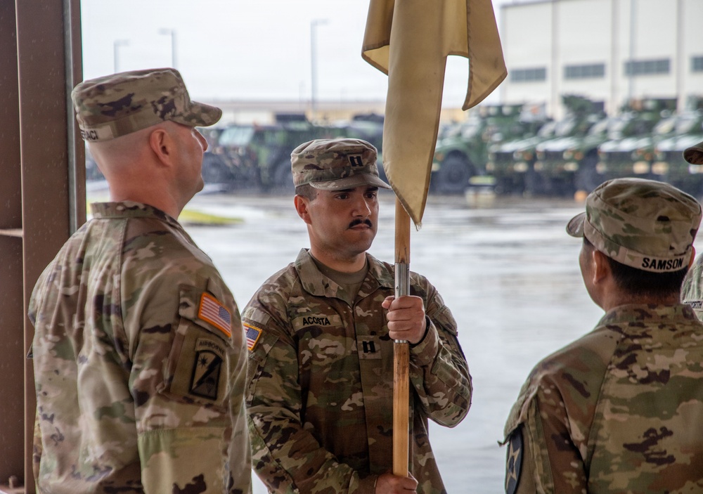 HHC 194DSSB of Champion Brigade Changes Command