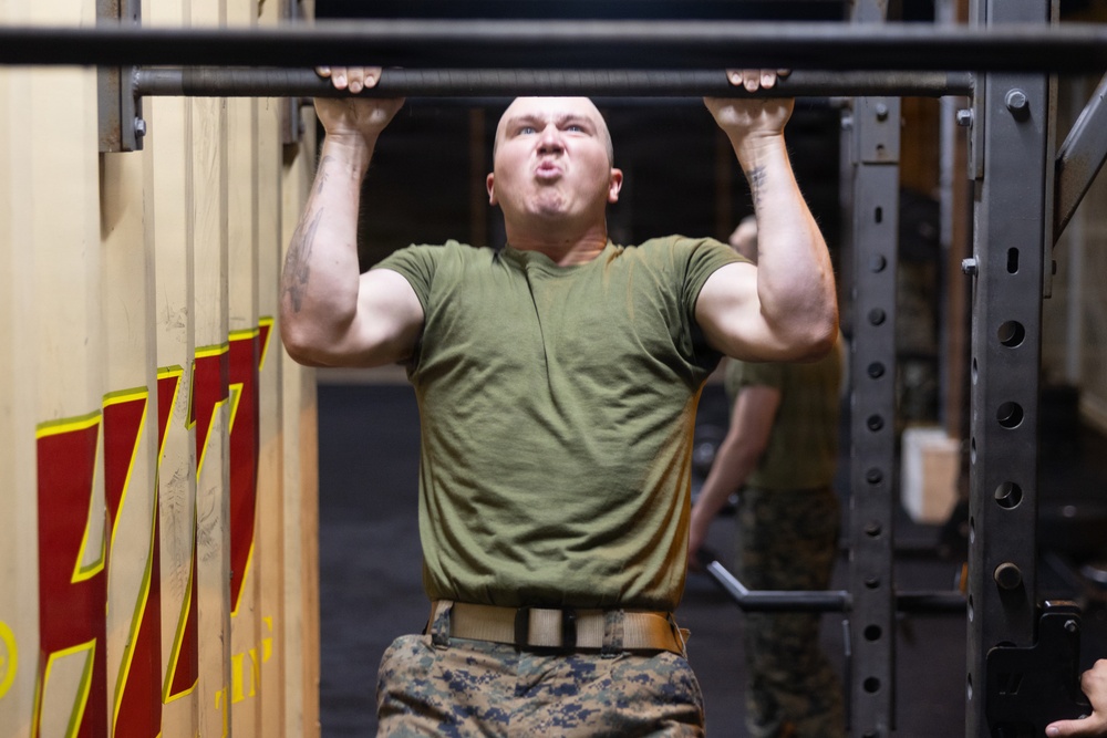 3/7 Scout Platoon Takes Part in Physical Assessment