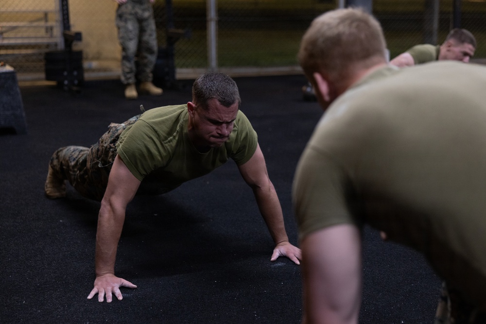 3/7 Scout Platoon Takes Part in Physical Assessment