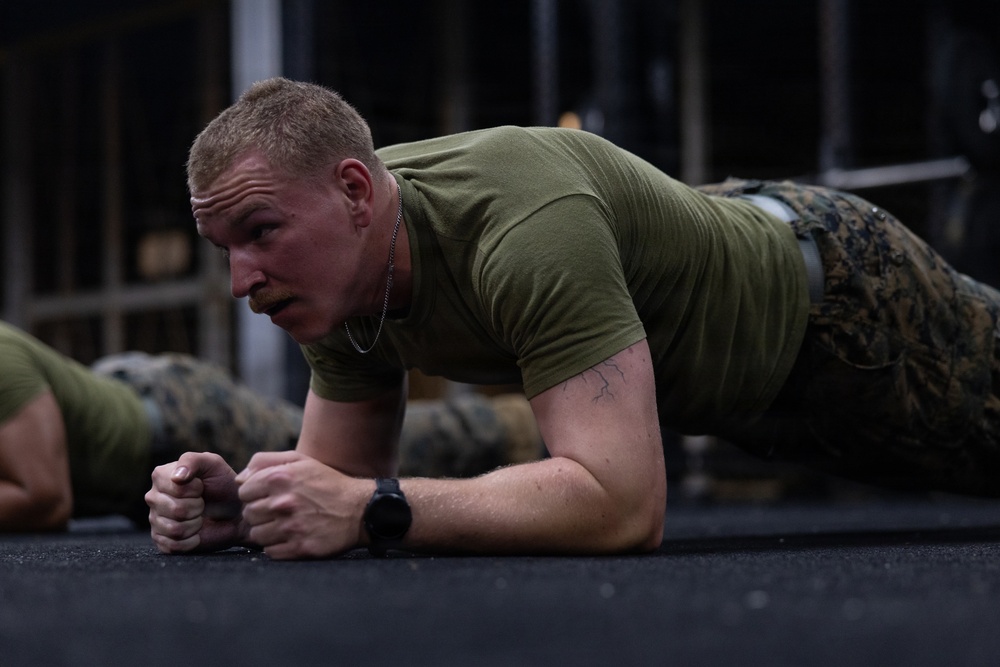 3/7 Scout Platoon Takes Part in Physical Assessment
