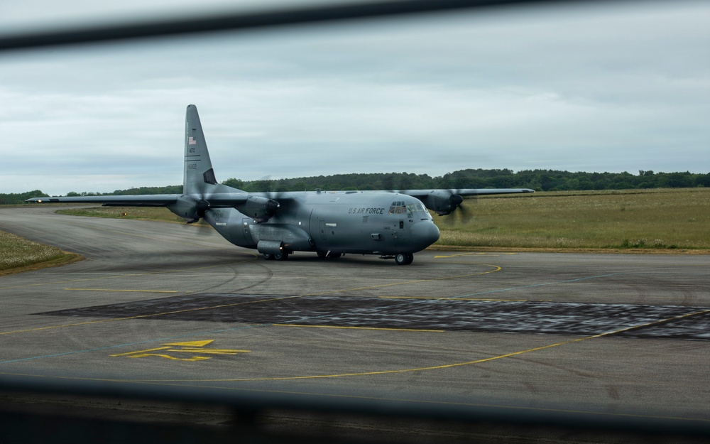 Ramstein team aid Little Rock and Dyess for D-Day 82