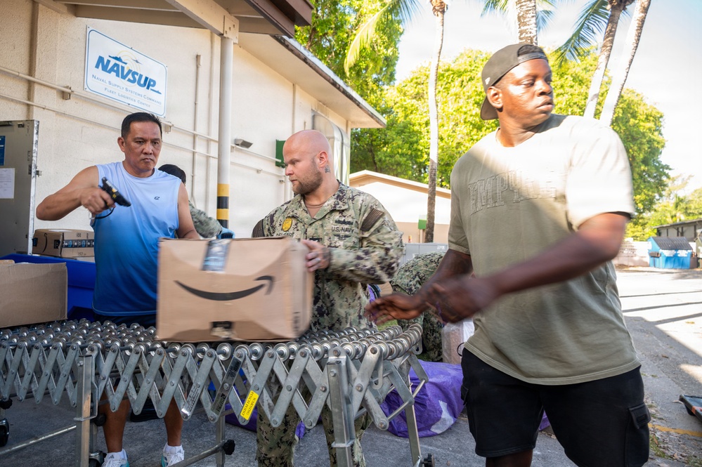 NSF Diego Garcia all-hands mail call