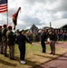 82nd Airborne Division at Three Cemeteries Monument, Normandy 82