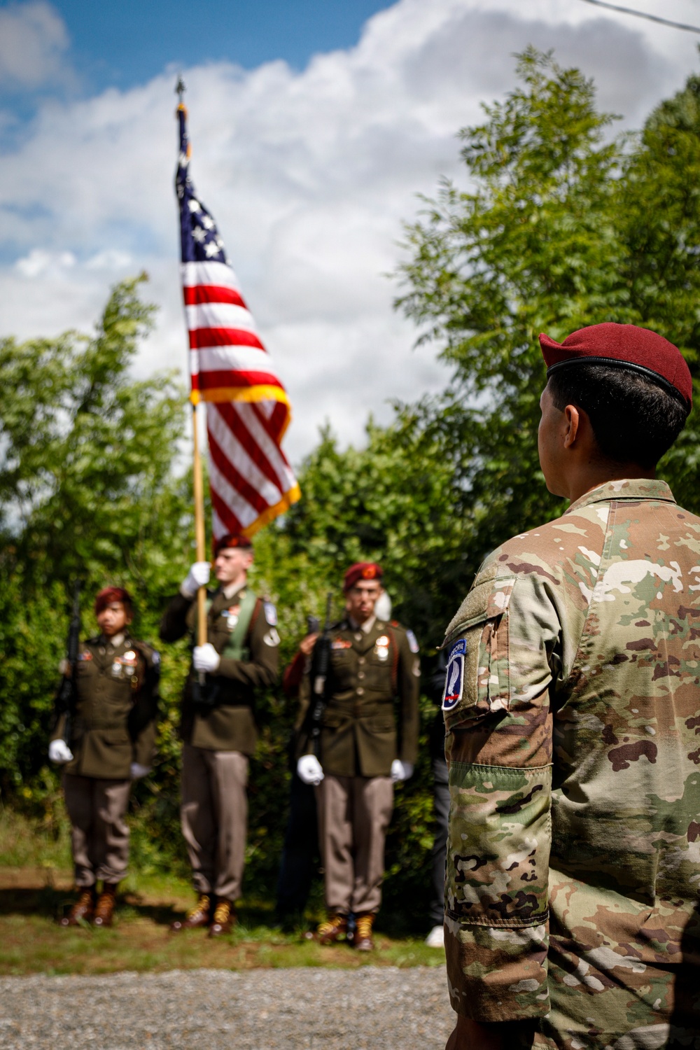 Paratroopers honor resilience of French during Normandy 82 ceremony