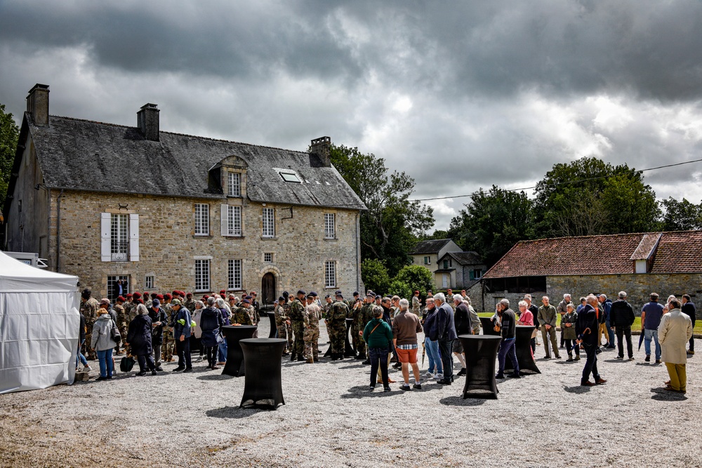Paratroopers honor resilience of French during Normandy 82 ceremony