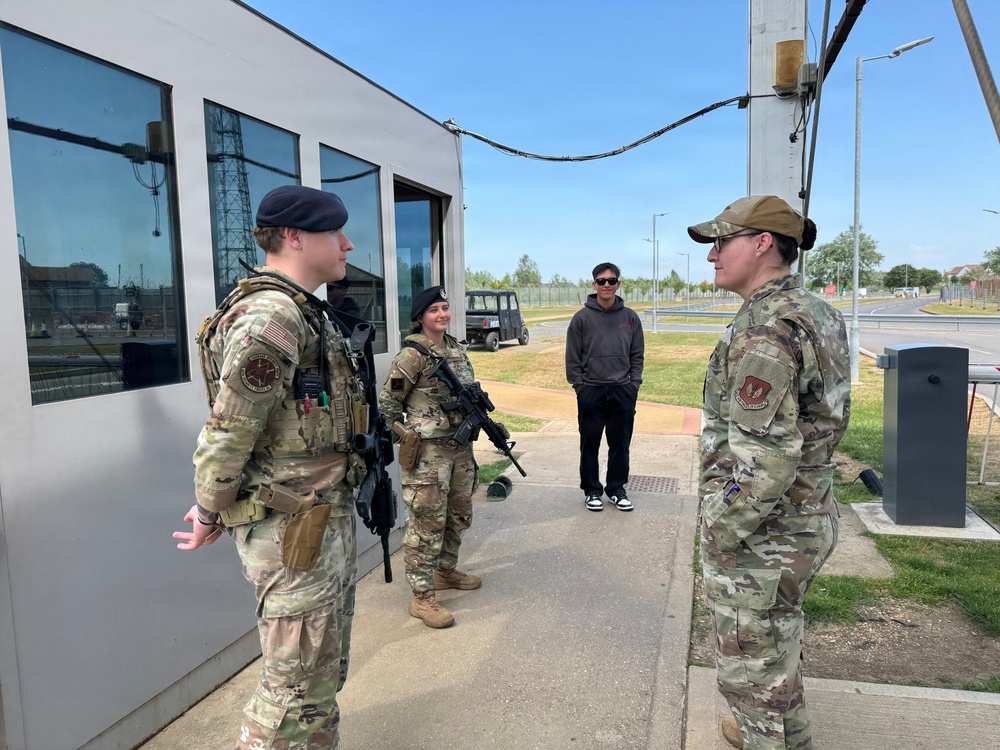 Senior Leaders Connect with Defenders at RAF Alconbury