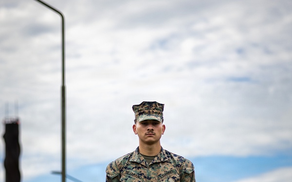 U.S. Marines receive promotions in Sweden