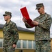 U.S. Marines receive promotions in Sweden