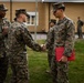 U.S. Marines receive promotions in Sweden