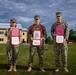 U.S. Marines receive promotions in Sweden