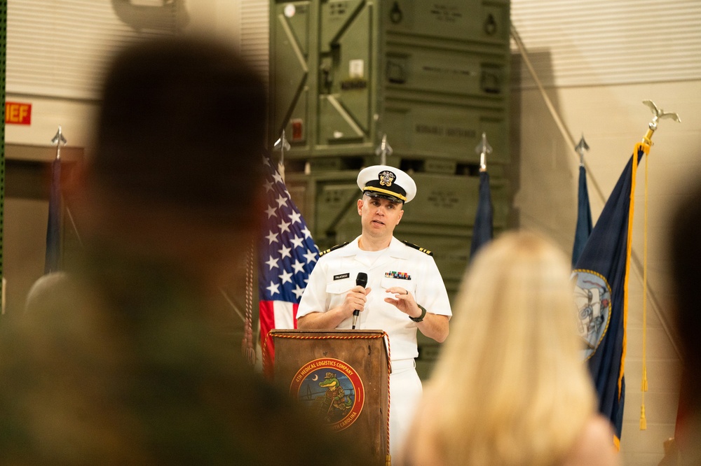 4th Medical Logistics Company Redesignation Ceremony