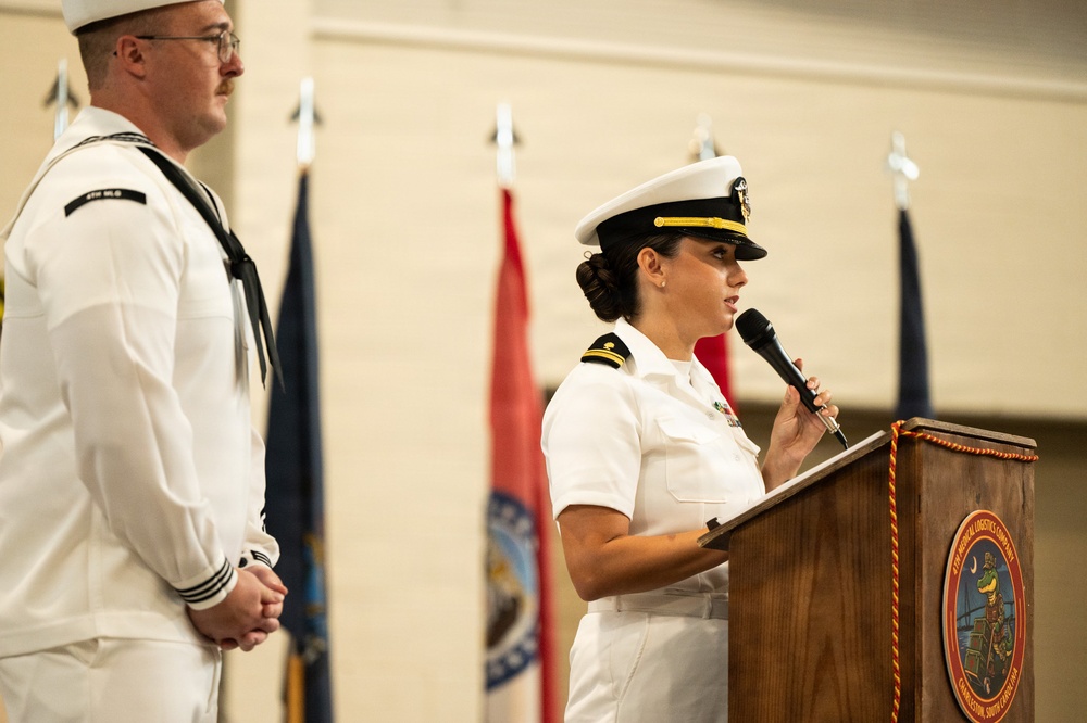 4th Medical Logistics Company Redesignation Ceremony