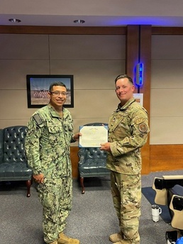 Navy Missile Technician Receives Award for Exceptional Support to Fleet Training Opportunity