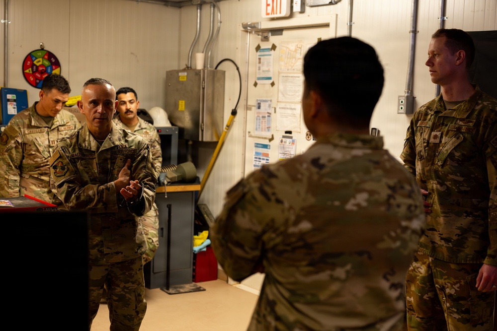 406 AEW Deputy Commander engages Airmen, strengthens bird hazard mitigation efforts across East Africa