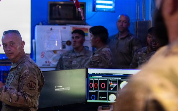 406 AEW Deputy Commander engages Airmen, strengthens bird hazard mitigation efforts across East Africa