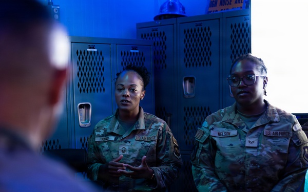 406 AEW Deputy Commander engages Airmen, strengthens bird hazard mitigation efforts across East Africa