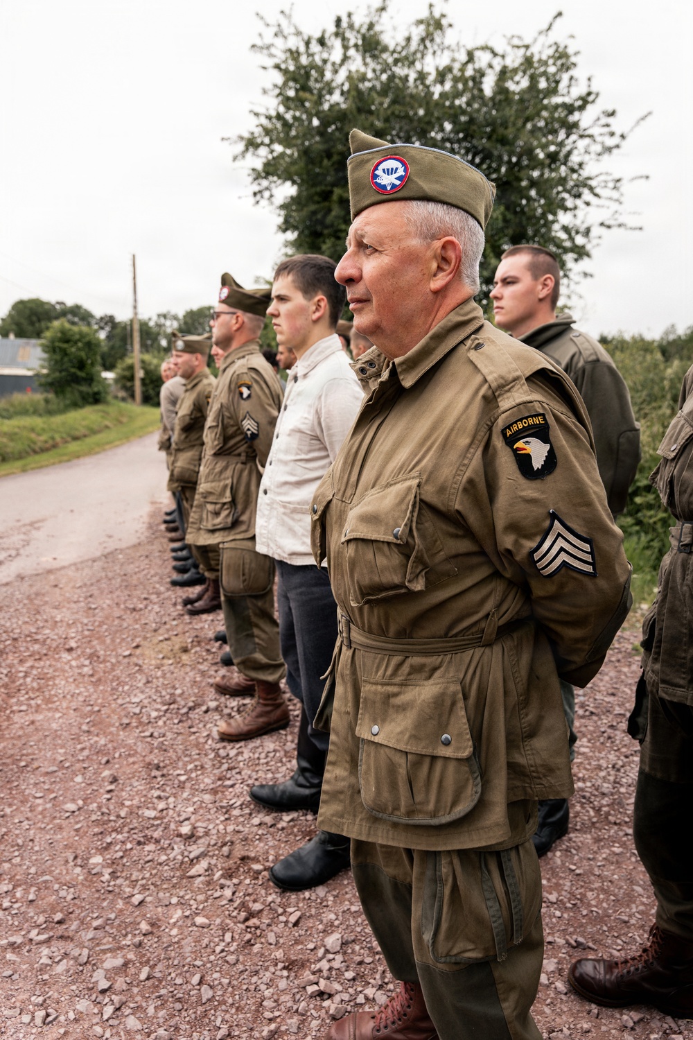 101st Airborne Division Soldiers honor 2nd Lt. George E. Schmidt in Normandy