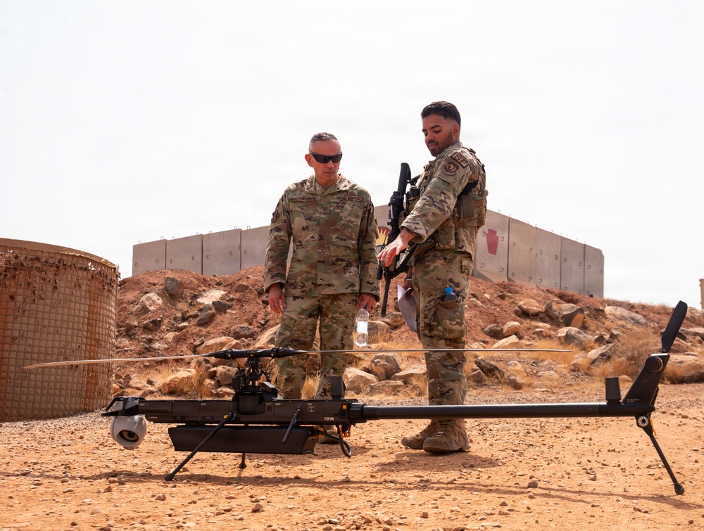 406 AEW Deputy Commander engages Airmen, strengthens bird hazard mitigation efforts across East Africa