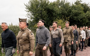 101st Airborne Division Soldiers honor 2nd Lt. George E. Schmidt in Normandy