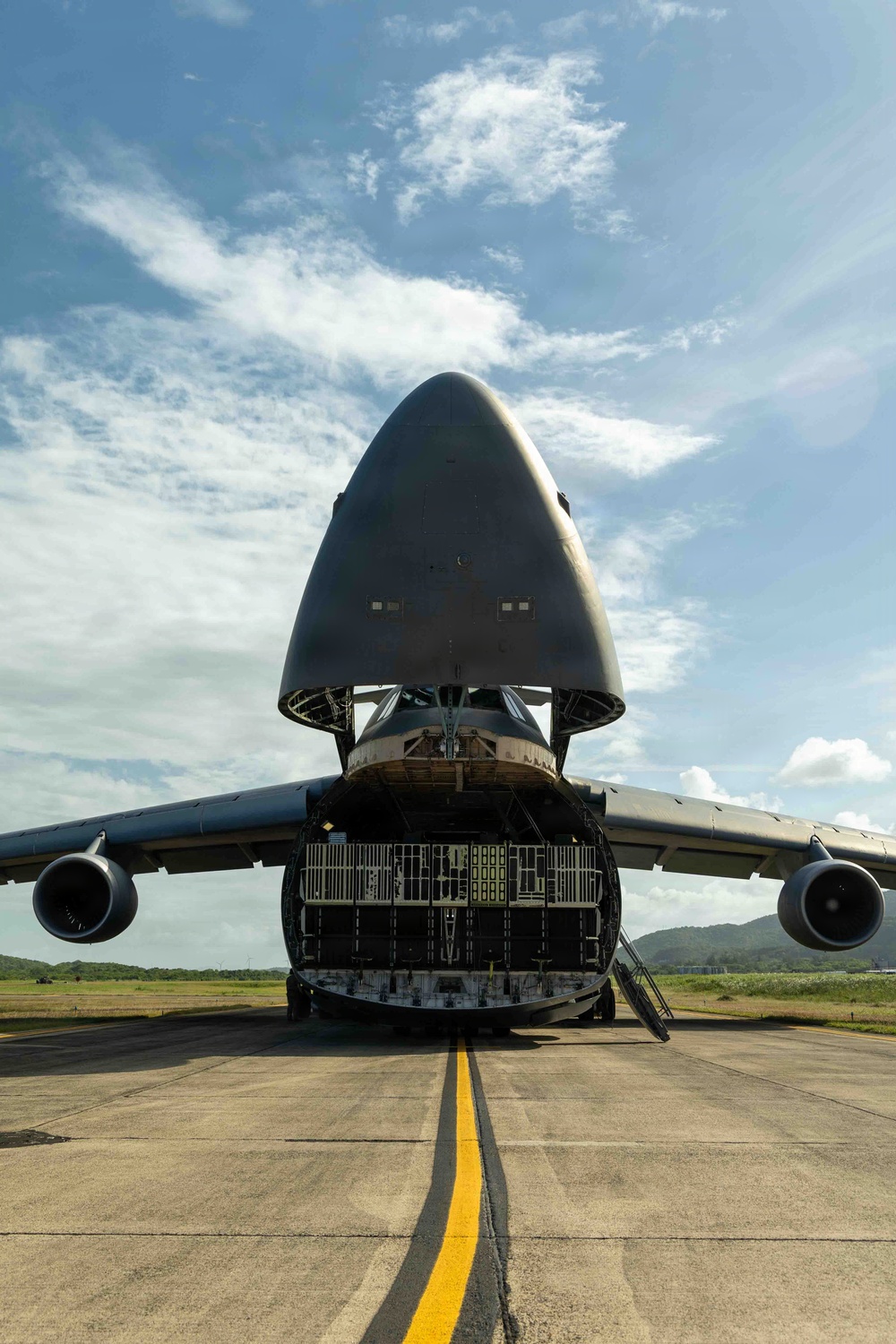 LCF-24 and 346th AEW offload cargo in Puerto Rico