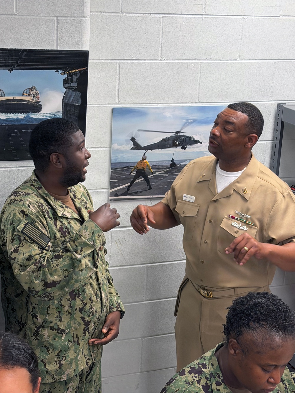 NAVSUP FLC Jacksonville CMC visits NAS Meridian