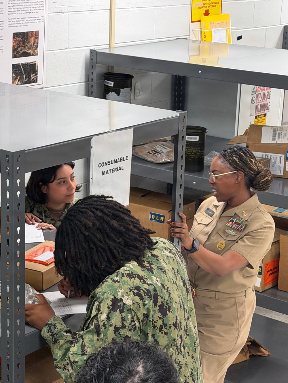 NAVSUP FLC Jacksonville CMC visits NAS Meridian