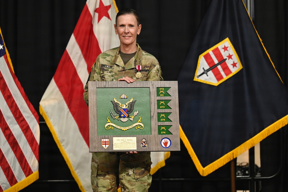 372nd Military Police Battalion Change of Command Ceremony