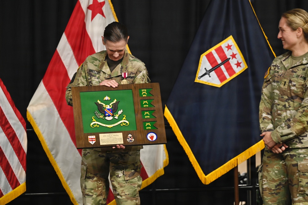 372nd Military Police Battalion Change of Command Ceremony