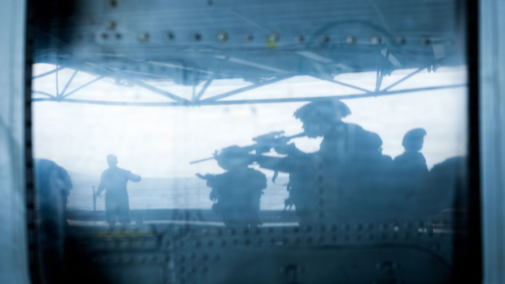 11th MEU Marines, Sailors Conduct Detainee Handling Training Aboard USS Boxer
