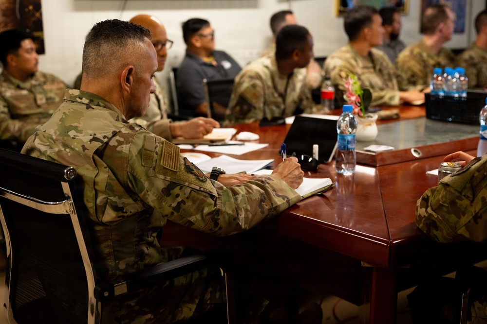 406 AEW Deputy Commander engages Airmen, strengthens bird hazard mitigation efforts across East Africa