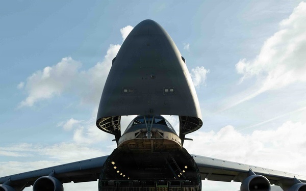 LCF-24 and 346th AEW offload cargo in Puerto Rico