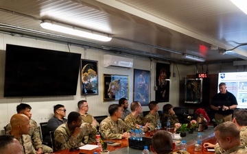 406 AEW Deputy Commander engages Airmen, strengthens bird hazard mitigation efforts across East Africa