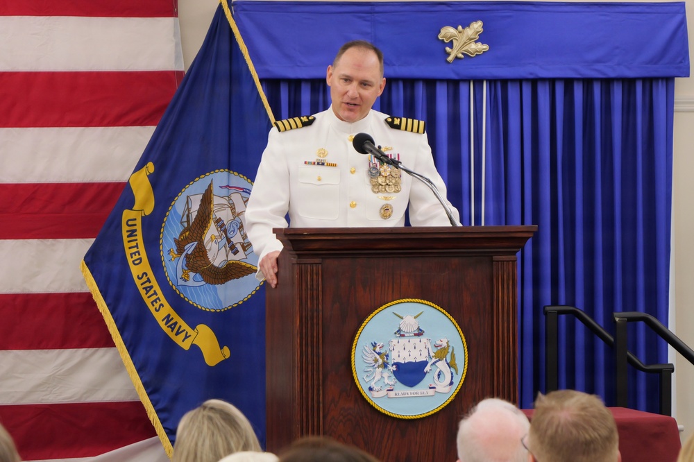 Navy Supply Corps School Changes Command