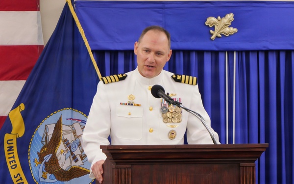 Navy Supply Corps School Changes Command