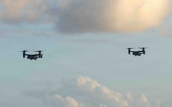 LCF-24: MV-22B Ospreys Arrive to Puerto Rico