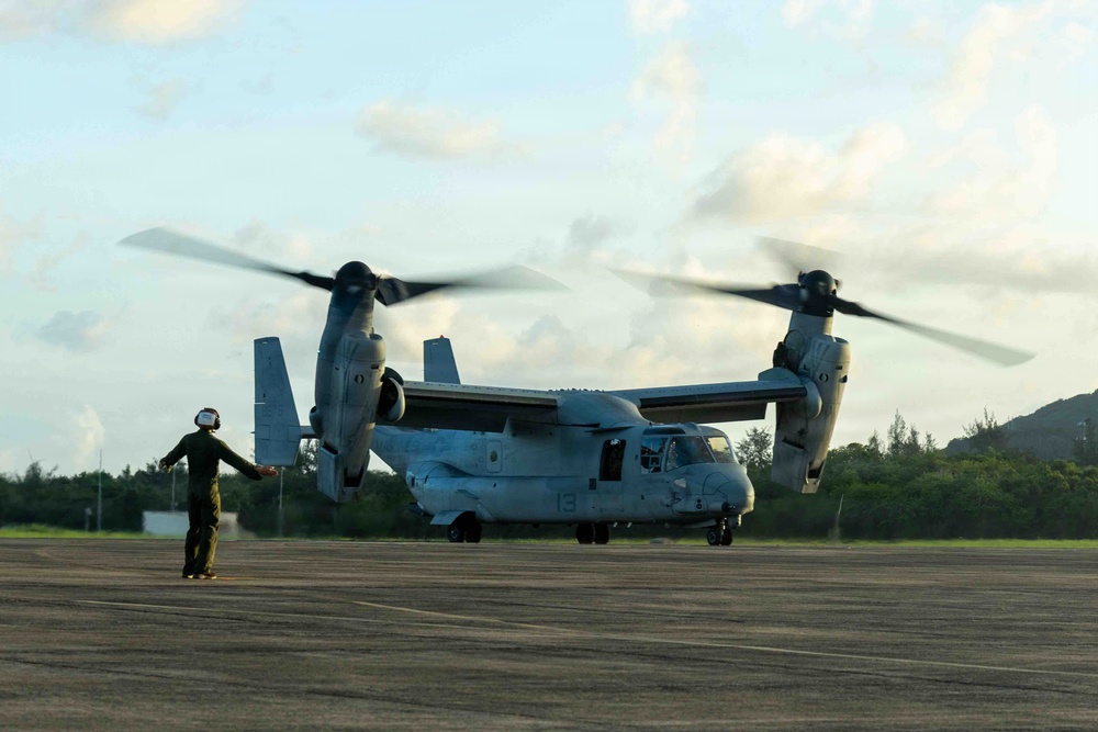 LCF-24: MV-22B Ospreys Arrive to Puerto Rico