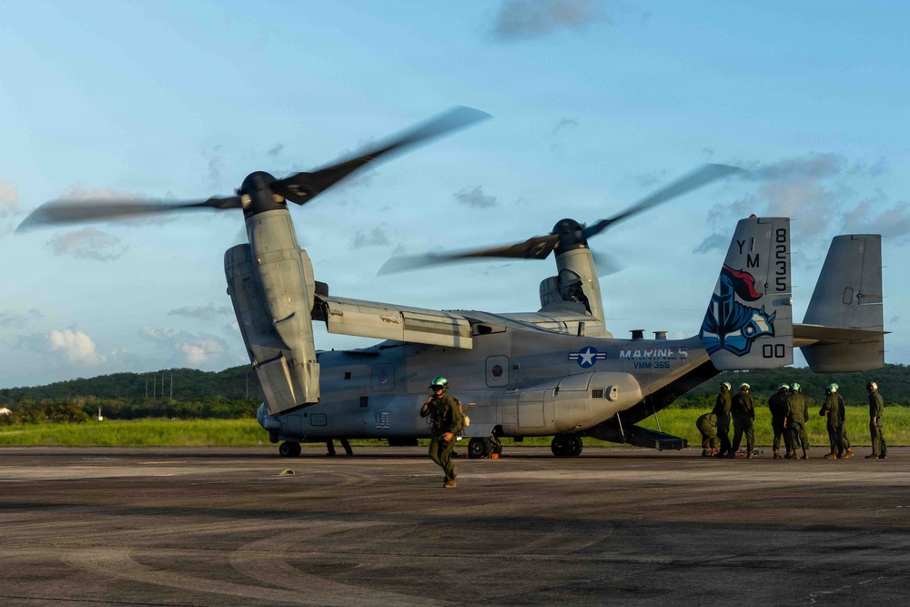 LCF-24: MV-22B Ospreys Arrive to Puerto Rico