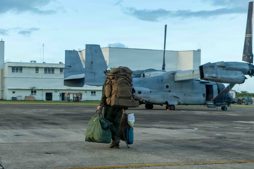 LCF-24: MV-22B Ospreys Arrive to Puerto Rico