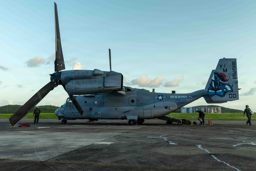 LCF-24: MV-22B Ospreys Arrive to Puerto Rico