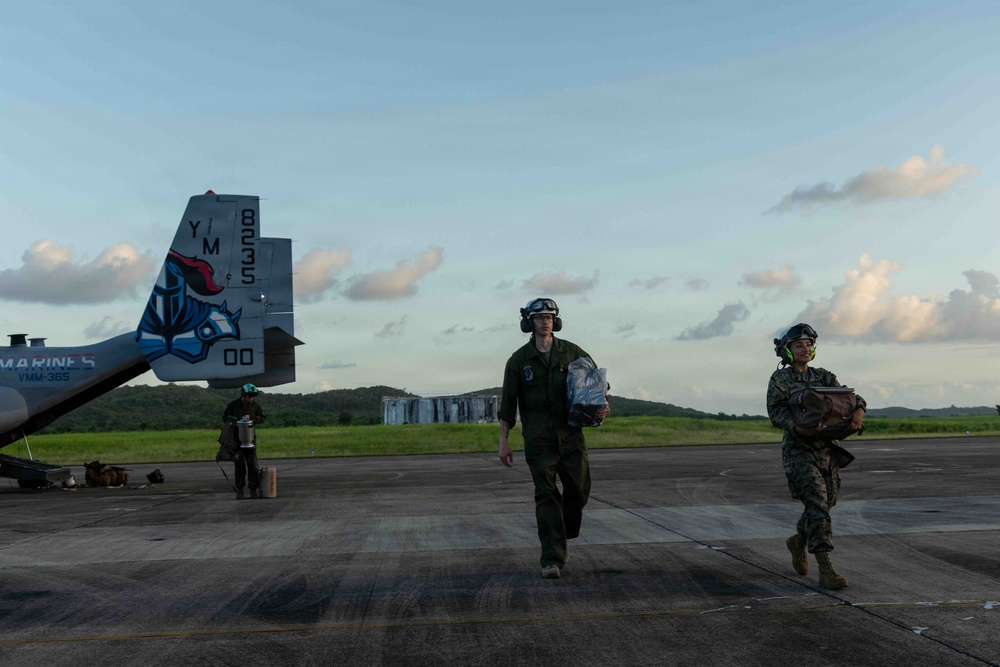 LCF-24: MV-22B Ospreys Arrive to Puerto Rico